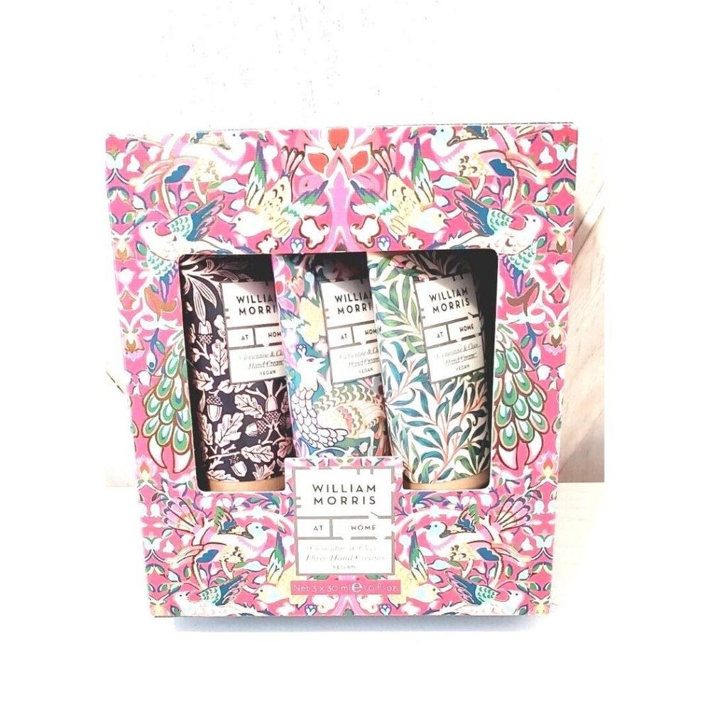 WILLIAM MORRIS Clementine And & Clove Hand Cream Gift Set 3 X 1.01 oZ (each)